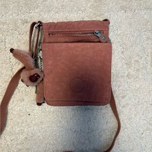 Kipling Rose-Pink Small Crossbody Messenger Bag